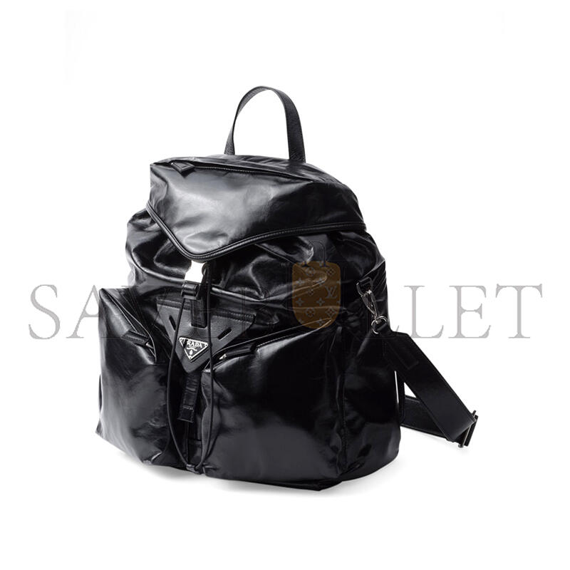 PRADA LEATHER BACKPACK MEN